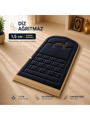 Bripurga Ortopedik Seccade, Süngerli Seccade, Seccade Rahat ve Konforlu