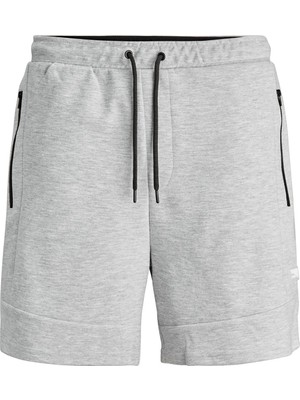 Jack & Jones Jack&Jones Erkek Şort 12186750 Light Grey Melange