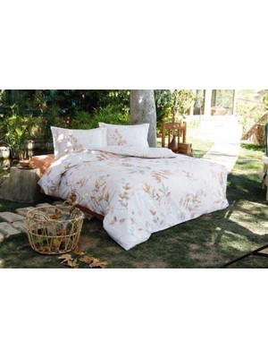Özdilek Nevresim Takımı Flanel Tk Autumn Floret Oranj