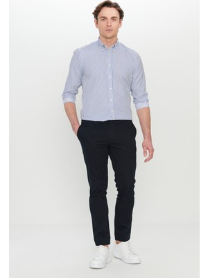 Altınyıldız Classics Normal Bel Normal Paça Slim Fit Siyah Erkek Pantolon ACE001252192_SYH