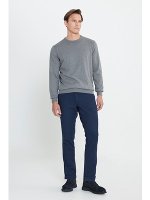 Altınyıldız Classics Slim Fit Dar Kesim Beli Bağlamalı Esnek Pantolon