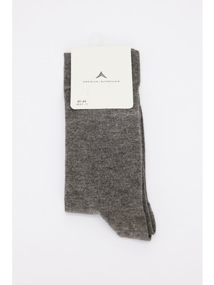 Altınyıldız Classics Erkek Marengo Tekli Casual Çorap