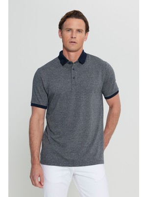 Altınyıldız Classics Polo Yaka Lacivert Erkek T-Shirt ACE091252024_LAC