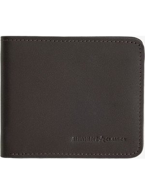 Altınyıldız Classics Erkek Kahverengi %100 Deri Bozuk Para ve Kartlık Bölmeli Cüzdan