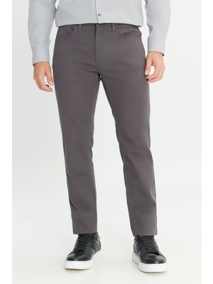 Altınyıldız Classics Normal Bel Slim Fit Antrasit Erkek Pantolon ACE012510183_PANTOLON 5 CEP