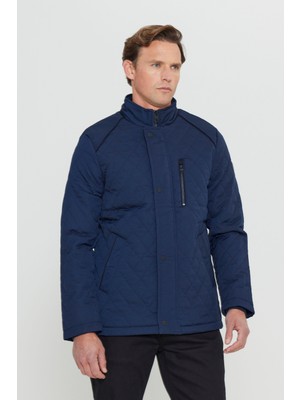 Altınyıldız Classics Dik Yaka Lacivert Erkek Mont 4A1025100001_OVERCOAT