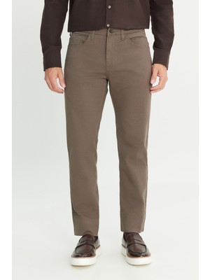 Altınyıldız Classics Normal Bel Comfort Fit Haki Erkek Pantolon ACE012510182_PANTOLON YAN CEP