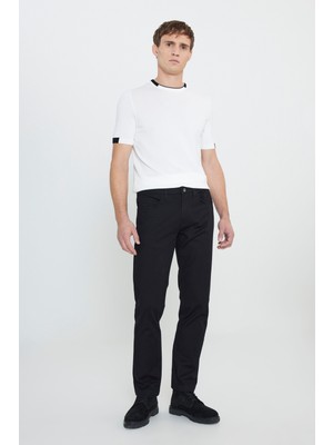 Altınyıldız Classics Normal Bel Slim Fit Siyah Erkek Pantolon ACE012510183_PANTOLON 5 CEP