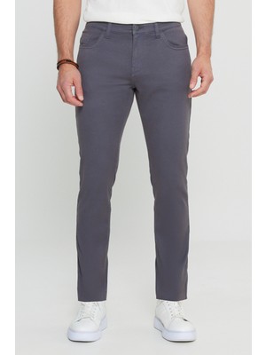 Altınyıldız Classics Normal Bel Normal Paça Slim Fit Antrasit Erkek Pantolon ACE001252246_ATR