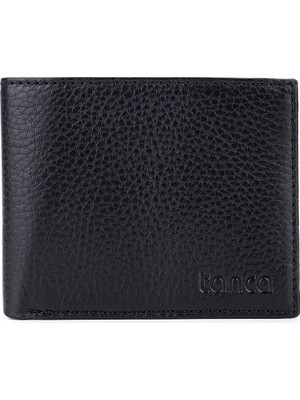 Tamer Tanca Erkek Hakiki Deri Siyah Floter Cüzdan 907 171 Erk Czdn SK25-26 Sıyah Fltr