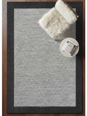 Bazaar Forum Lüx Sisal Makine Dokuması 8mm Dokuma Tabanlı Makinede Yıkanabilir Mutfak , Koridor, Balkon Halısı