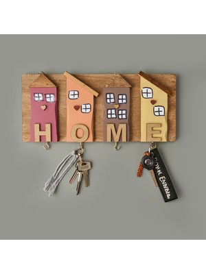 Matmel Deco Home Duvar Askısı - Renkli - 35X15 cm