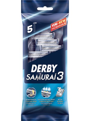 Derby Samurai 3 5'li Poşet 2 Adet