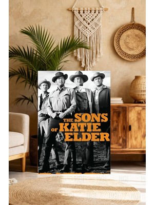 Mgi Design Özgün Vintage Film Posteri Minimalist Kanvas Tablo Modern Ev Dekoru