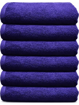 Hepsine Rakip 6'lı Paket Boya Tutmayan Mikrofiber El Yüz Havlusu 50 x 90 cm