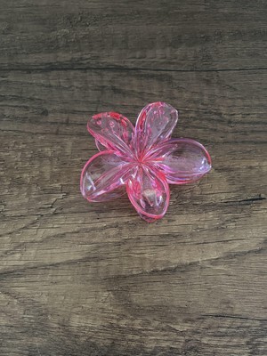 Kadın Kız Çocuk 1 Adet Lotus Çiçeği Mandal Toka Kıskaçlı Toka Renkli Rengarenk