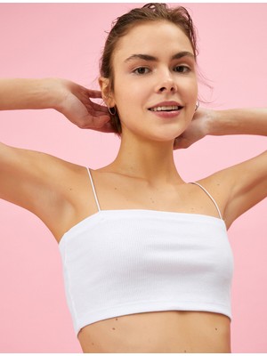 Koton Crop Atlet İnce Askılı