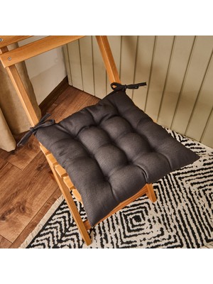 Matmel Soft Traum Sandalye Minderi - Antrasit - 40X40 cm
