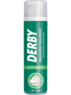 Derby Tıraş Köpüğü Doğa Ferahlığı 200 ml 3 Adet