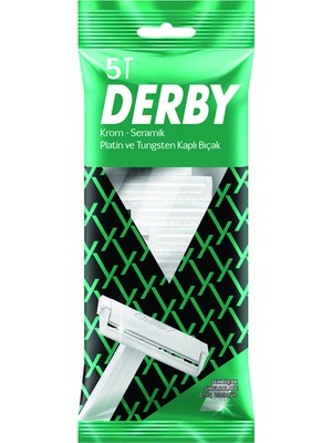 Derby Tek Bıçak Poset 5'li 4 Adet