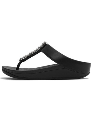 Fino Kadın Terlik A2N-001 Fitflop Fıno Pearls-And-Crystal Toe-Post