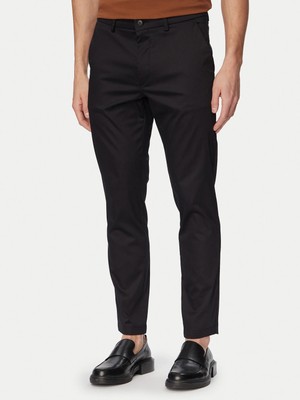 Boss Erkek Slim Fit Normal Bel Daralan Paça Cep Detay Siyah Pantolon 50553841-001