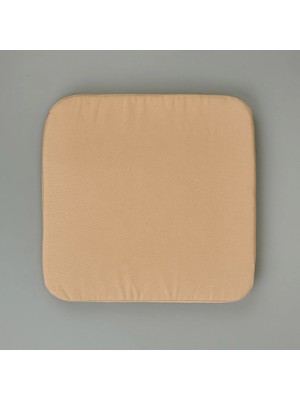 Matmel Soft Dinant Sandalye Minderi - Bej - 38X38 cm