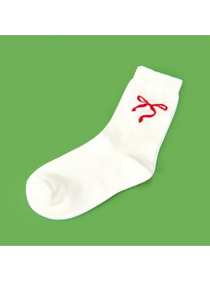 Matmel Soft Ribbon Çorap - Ekru