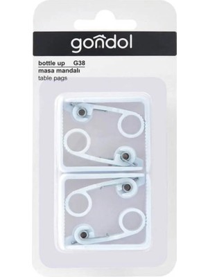 Gondol 4'lü Masa Mandalı Çok Amaçlı Masa Mandalı