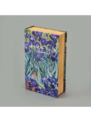 Matmel Deco Irises Dekoratif Kutu - Mavi / Yeşil - 19,5X12X5 cm