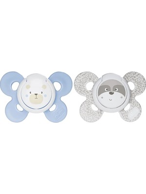 Chicco 2'li Physio Comfort Erkek Bebek Emzik 0-6 Ay (2 Adet)
