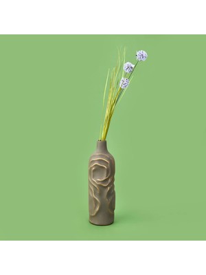 Matmel Deco Allium Dal Çiçek - Mor - 87 cm