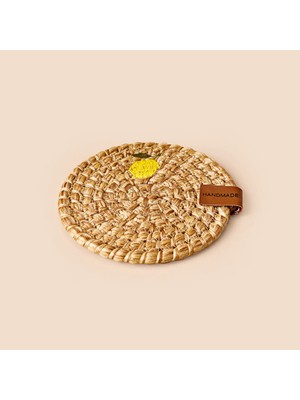 Matmel Soft Limon Bardak Altlığı - Bej - 13X13 cm