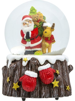 Snow Angels Yılbaşı Kar Küresi 10 cm 3 Adet