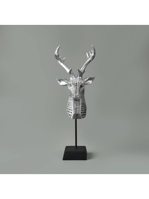 Matmel Deco Ciervo Dekor - Gümüş - 29 cm