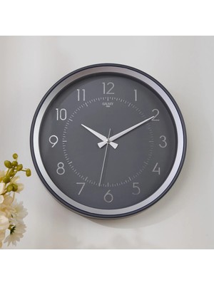 Matmel Duvar Saati - Füme - 36 cm