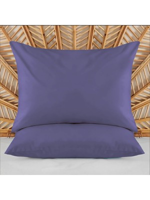 Matmel Soft Basic 2'li Yastık Kılıfı - Lacivert - 50X70 cm