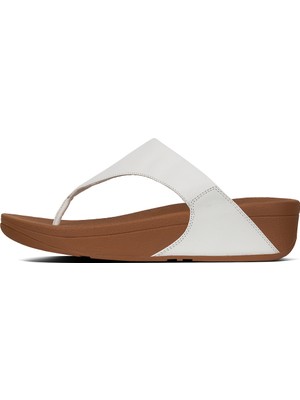 Kadın Terlik I88-001 / 323 / 592 /024/675  Fitflop Lulu Leather Toe-Post