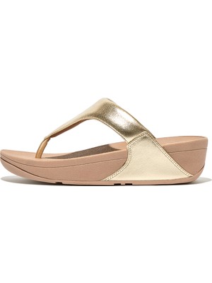 Kadın Terlik I88-001 / 323 / 592 /024/675  Fitflop Lulu Leather Toe-Post