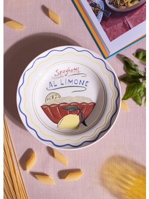 The Mia Italian Summer Yemek Tabağı 2li Set 22 cm