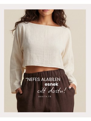 Kadın Bohem Üst Yarasa Kol T1