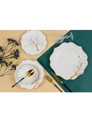 sembol Oscar Bone China 24 Parça Yemek Takımı