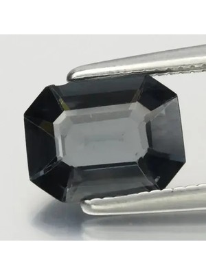 Aries 1.39CT 8X6MM Octagon Natural Grayish Blue Spinel - Burma Gemstone