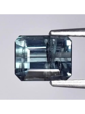 Aries 1.81CT Octagon Natural Bluish Green Tourmaline - Unheated, Africa Gemstone