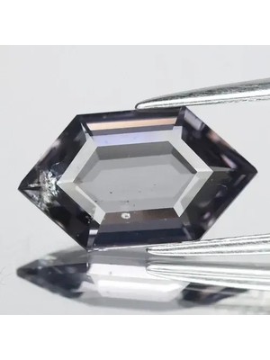 Aries 3.65CT 14.5x8.3mm Vs Hexagon Natural Grayish Violet Spinel - Burma Gemstone