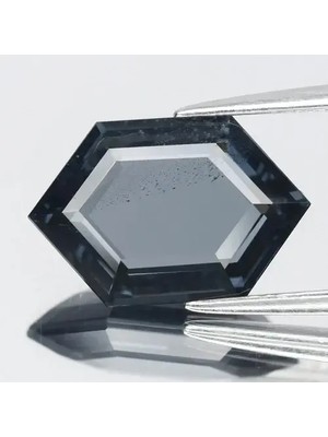 Aries 4.36CT 13.5X9MM Vs Hexagon Natural Purplish Blue Spinel - Burma, Gemstone