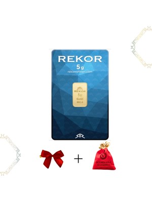 Victoria 1 Adet 5 gr 24 Ayar Altın ( Rekor )