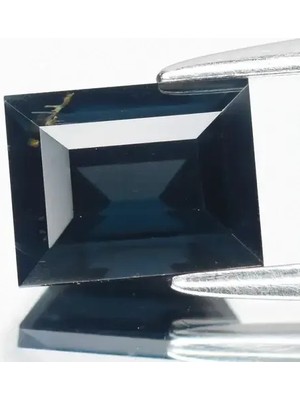 Aries 1.30CT 6.5X5MM Vs Baguette Natural Blue Spinel - Tanzania Gemstone