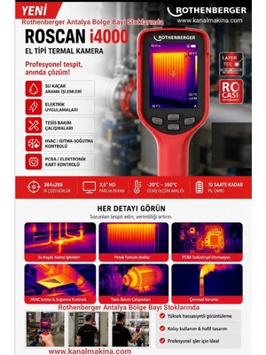 Rothenberger Roscan İ4000 Termal Kamera