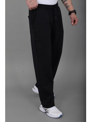 Stil Kombin Düz 2 Ip Baggy Eşofman Altı SPR_70135